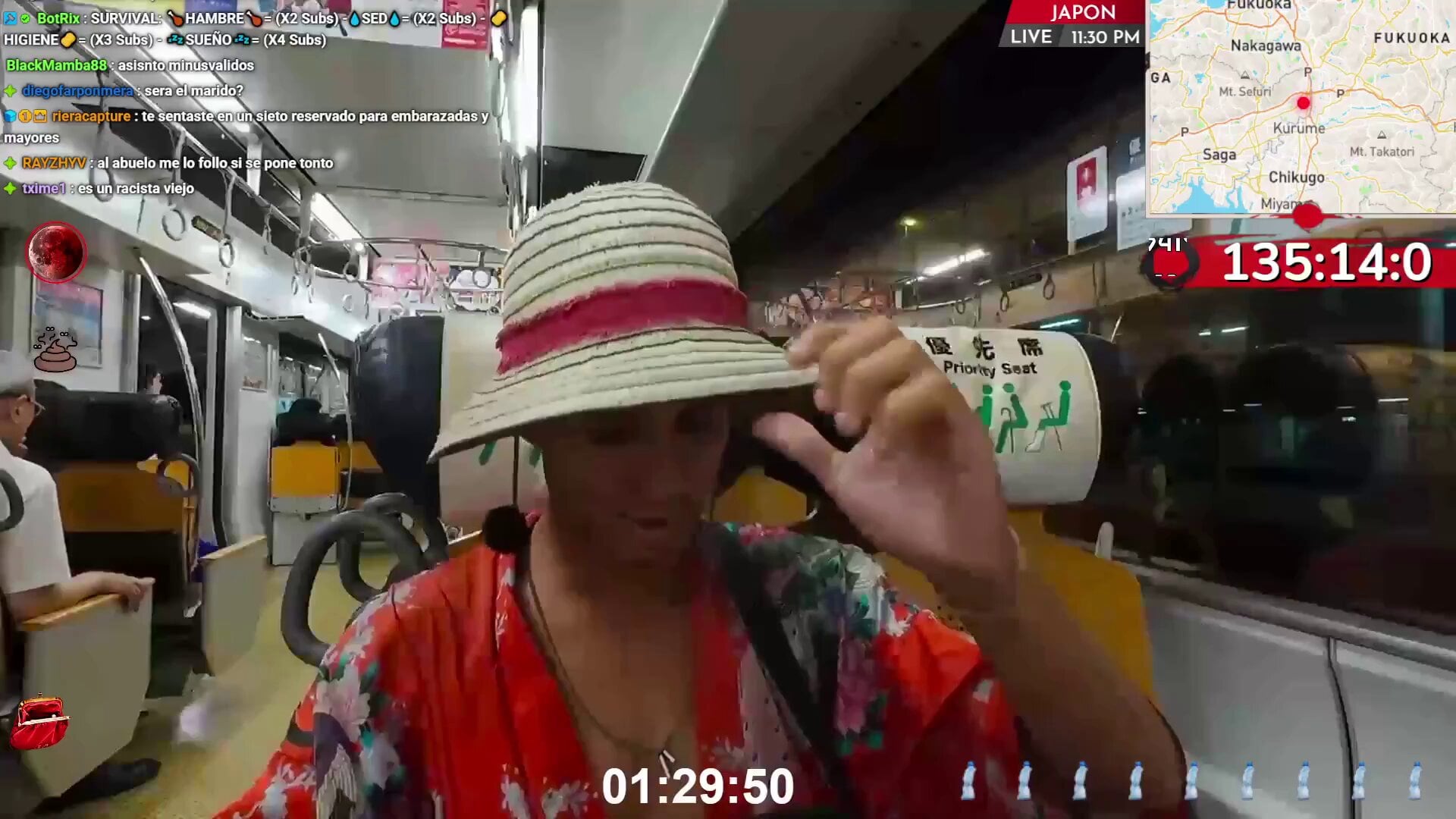 Kelton D, streamer que agredió a un anciano japonés