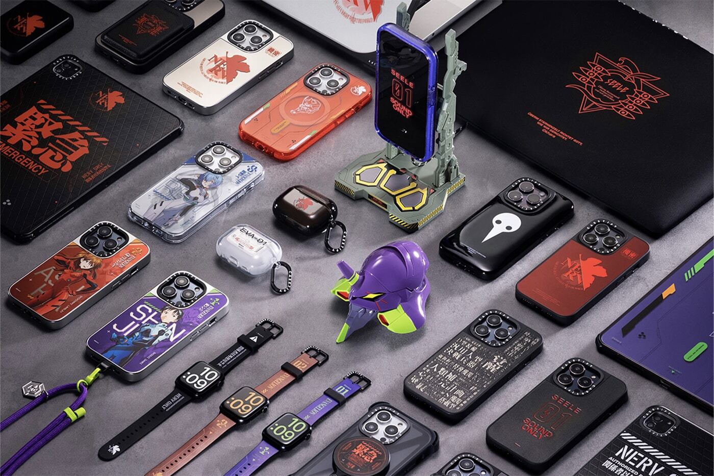 Evangelion x CASETiFY: ¿Cuál es el precio y cuándo sale la nueva colección de fundas, cargadores y estuches coleccionables