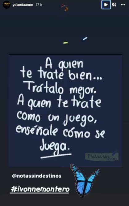 Yolanda Andrade manda indirecta a Daniela Navarro