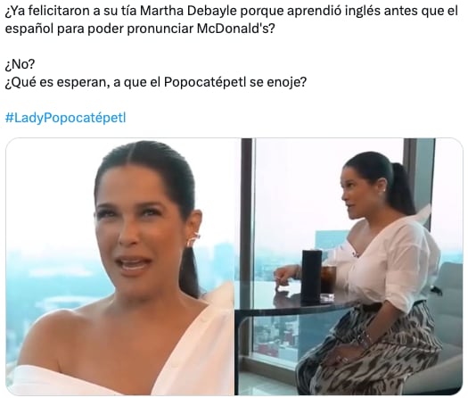 Martha Debayle pide ser felicitada porque sabe hablar español y los memes ya salieron