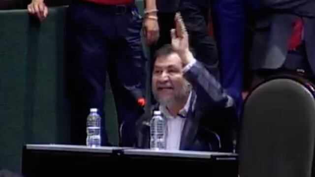 El diputado Gerardo Fernández Noroña