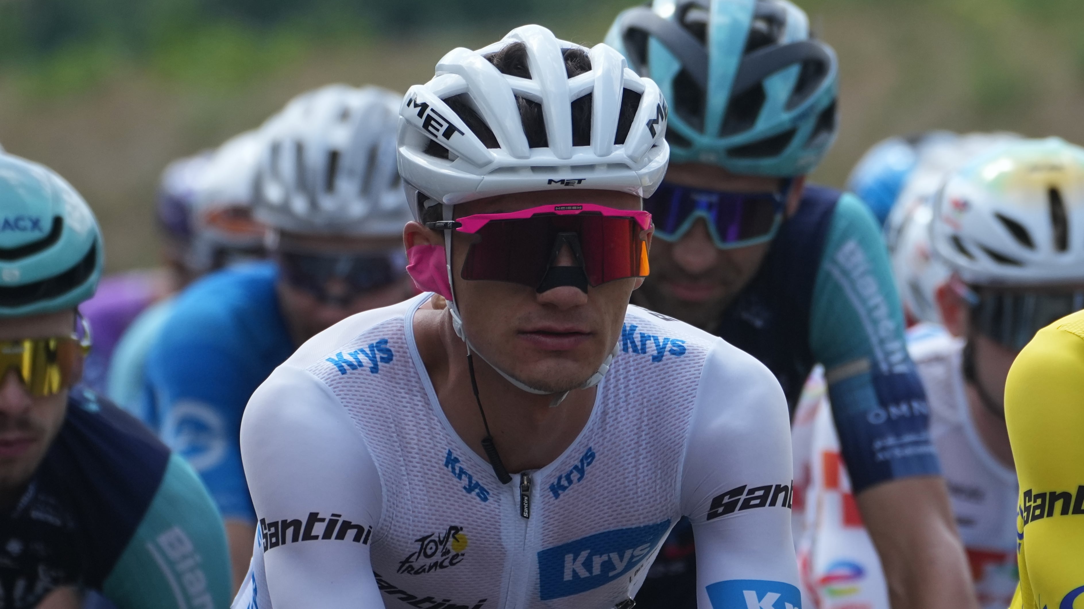 Isaac del Toro hizo historia al subir al podio en su debut en el Tour de Francia 2026