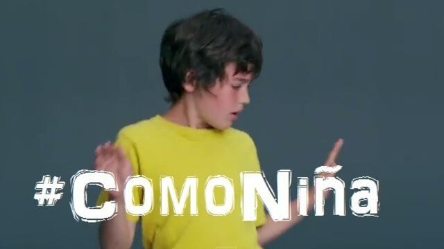 ¿Cómo utilizas la expresión "Como niña"?