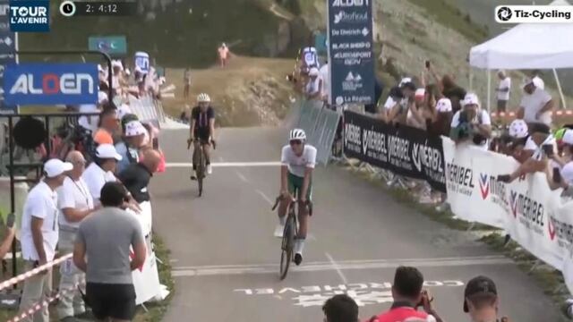 Isaac Del Toro ha ganado la sexta etapa del Tour de l'Avenir con final en el Col de la Loze