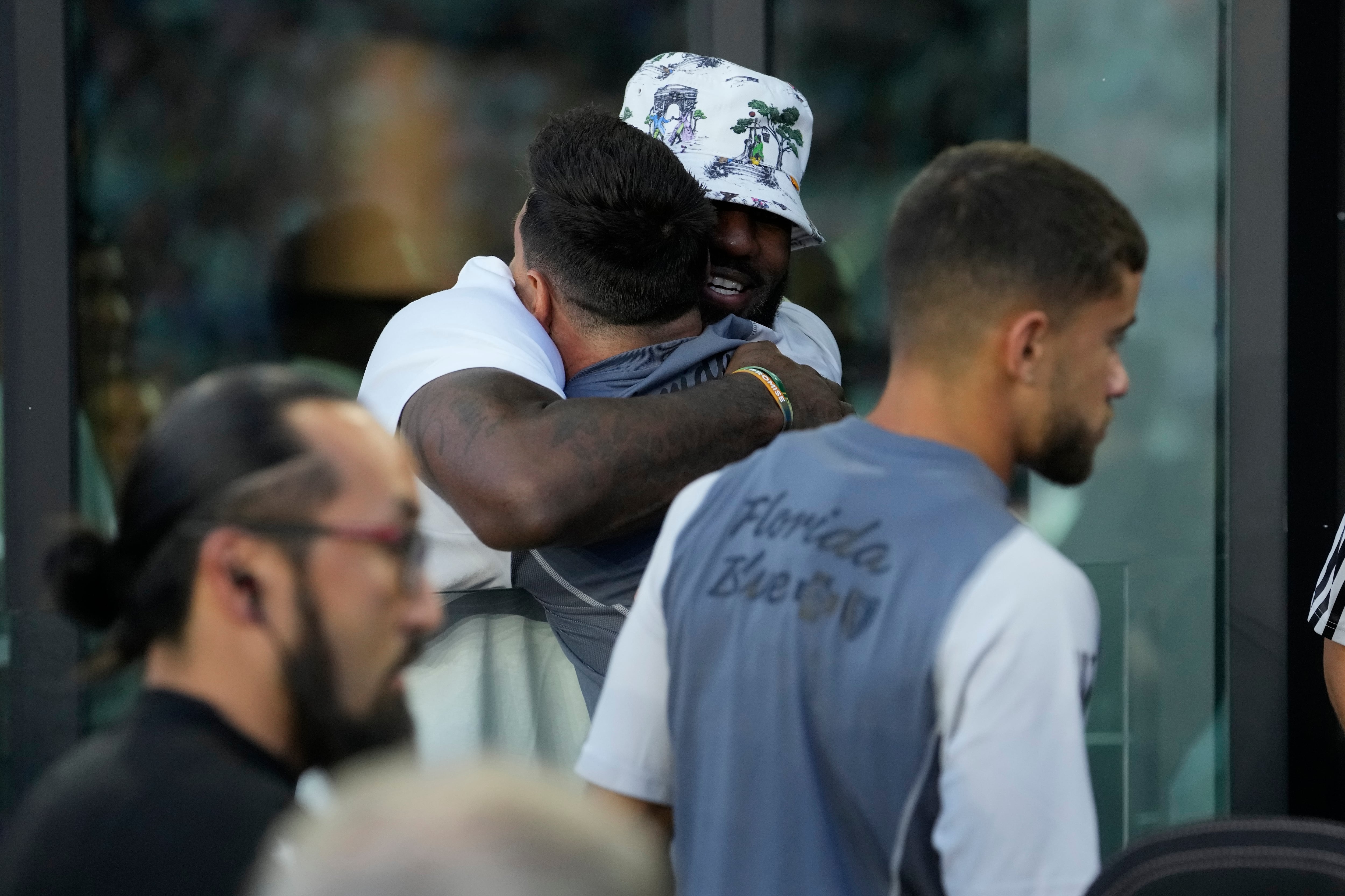 LeBron James y Lionel Messi