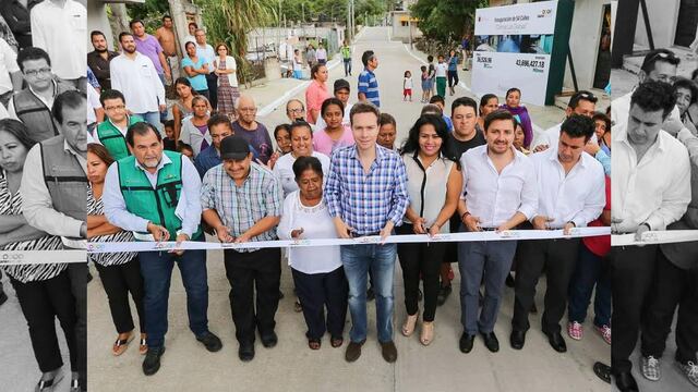 Manuel Velasco recorrió las nuevas calles y aseguró que su gobierno continuará trabajando para garantizar el bienestar de las familias chiapanecas, mediante más servicios públicos de calidad.