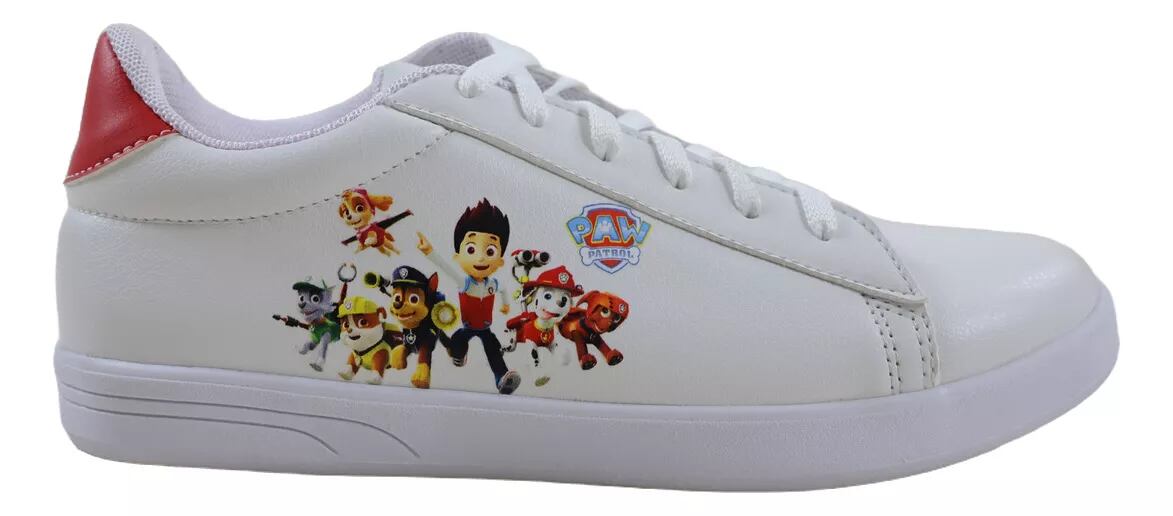 Tenis de Paw Patrol en Mercado Libre para el regreso a clases 2024 y para andar por casa