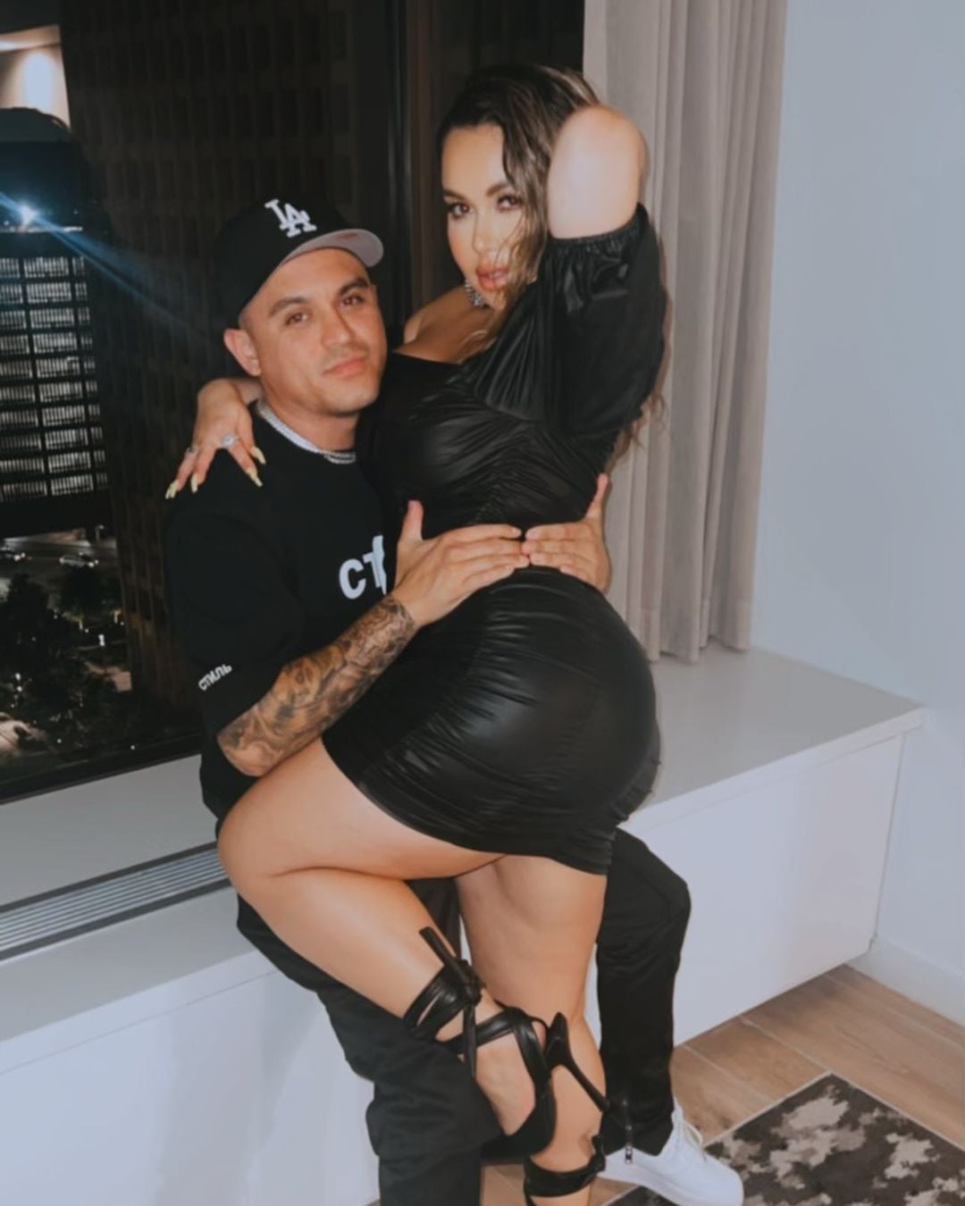 Chiquis Rivera y su pareja Emilio Sánchez