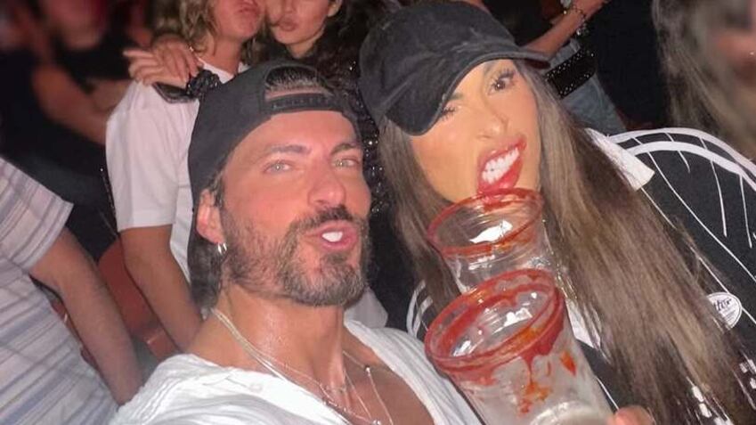Galilea Montijo anda entre conciertos con Isaac Moreno, aunque el novio ni las canciones se sabe