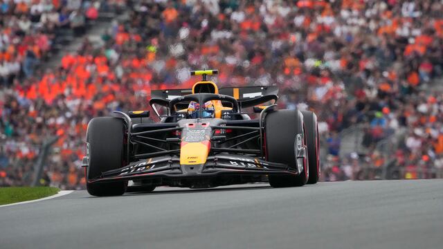 Checo Pérez en el GP de Países Bajos