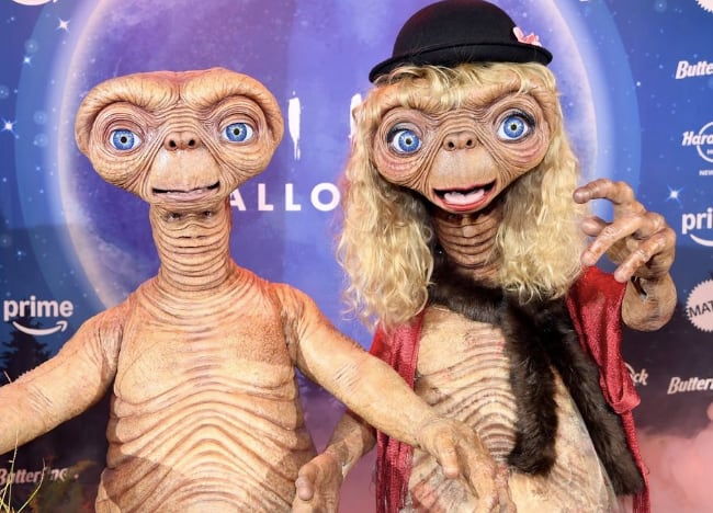 Heidi Klum y su esposo Tom Kaulitz se disfrazan de extraterrestres