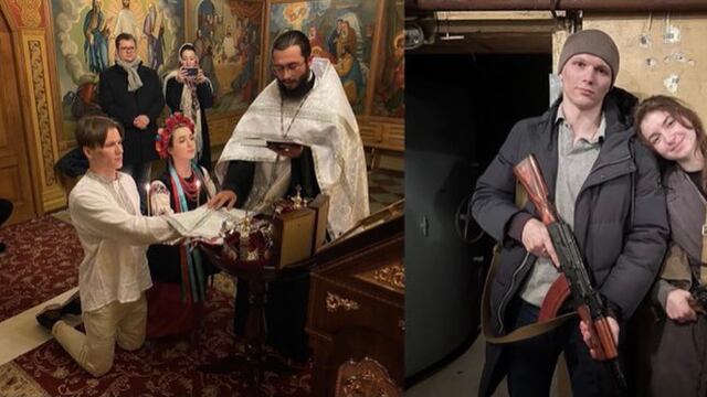 Diputada adelanta su boda para luchar contra invasión de Rusia