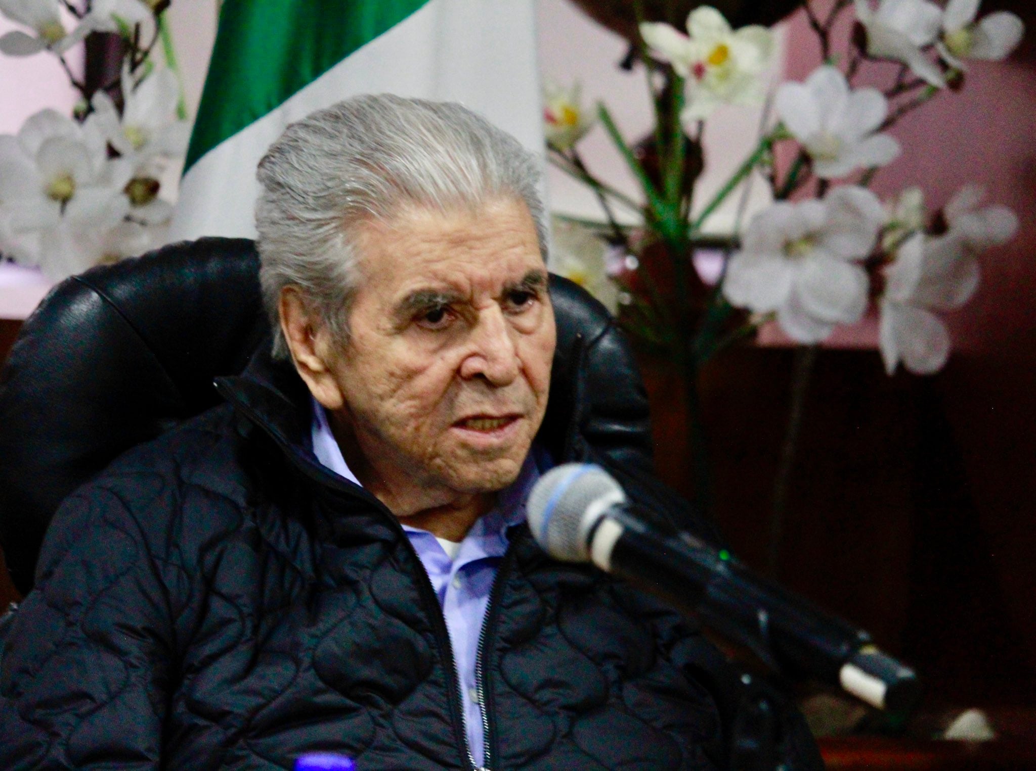 Carlos Aceves del Olmo, secretario general de la CTM