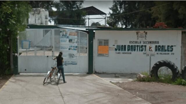 Escuela Secundaria San Juan Bautista, en el municipio de Villagrán, Guanajuato.