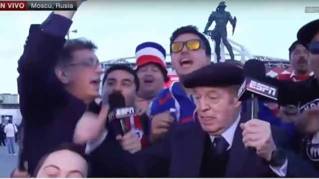 José Ramón Fernández se contagió de la alegría de los chilenos