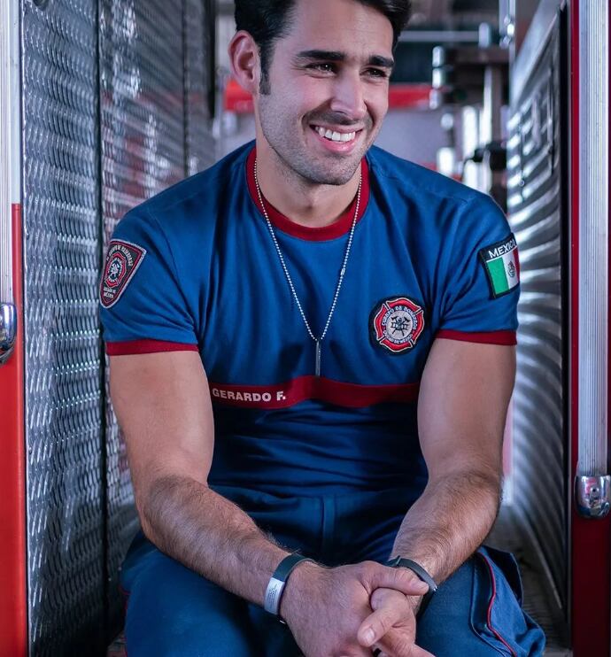 Daniel Gama en "Donde hubo fuego", serie de Netflix