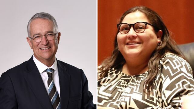 Ricardo Salinas Pliego y Citlalli Hernández