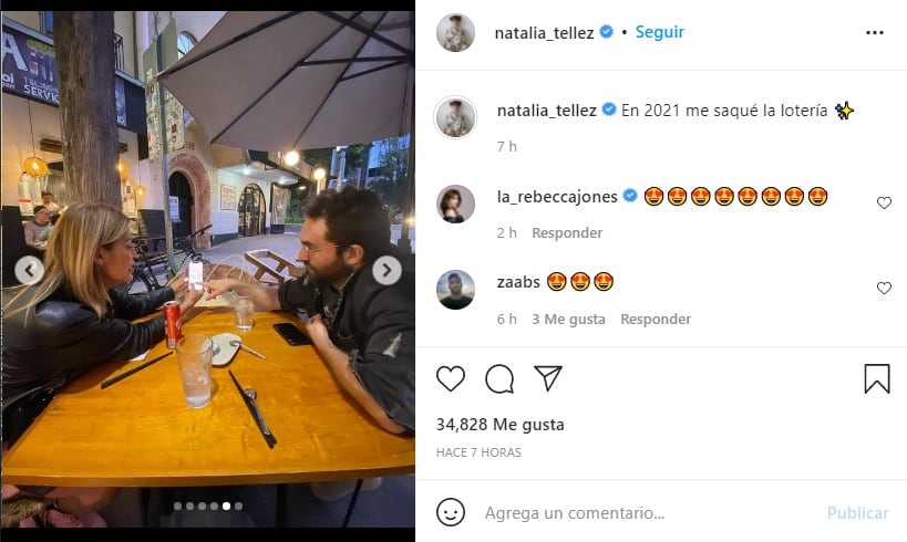 Natalia Téllez presume grandes momentos con su novio Antonio Zabala