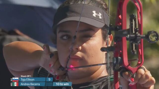 Andrea Becerra ganó bronce en el Mundial de Tiro con Arco 2021