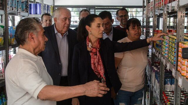 Marca Bienestar: Claudia Sheinbaum recorre Tiendas del Bienestar