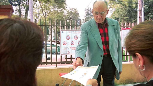 Luis Echeverría, expresidente de México