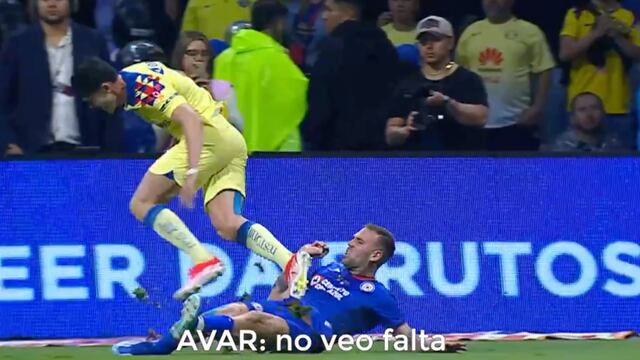 Audios del VAR del America vs Cruz Azul