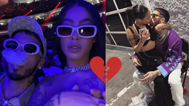 Anuel AA y Yailin La Más Viral.