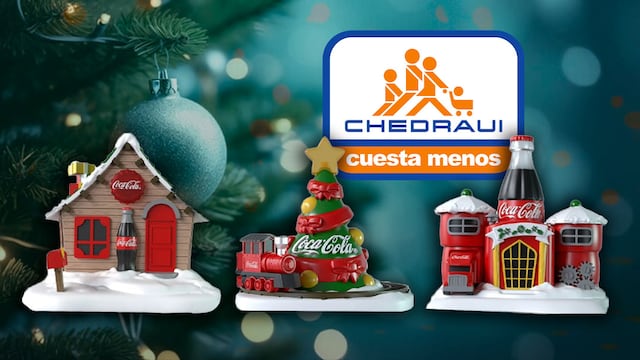 Villa Navideña de Coca Cola llegó a Chedraui pero ¿cuesta menos que en la competencia? Este es su precio