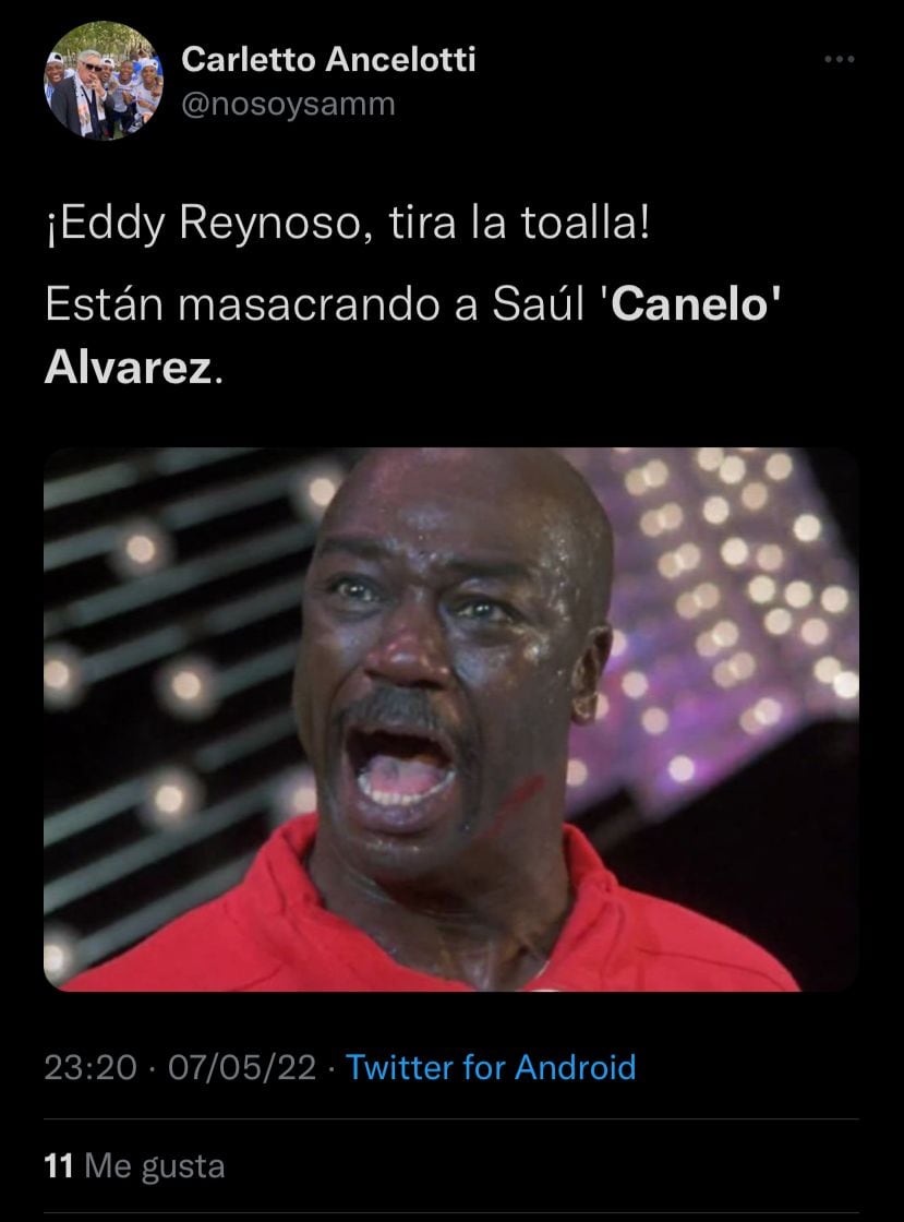Duke le "pidió" a Eddy Reynoso que parara la pelea para evitar una tragedia como la de Apollo Creed.