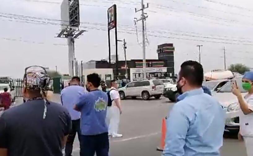 Los empleados exigían mejoras en su equipo de seguridad.