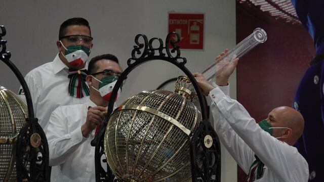 Tómbola del Sorteo por el avión presidencial