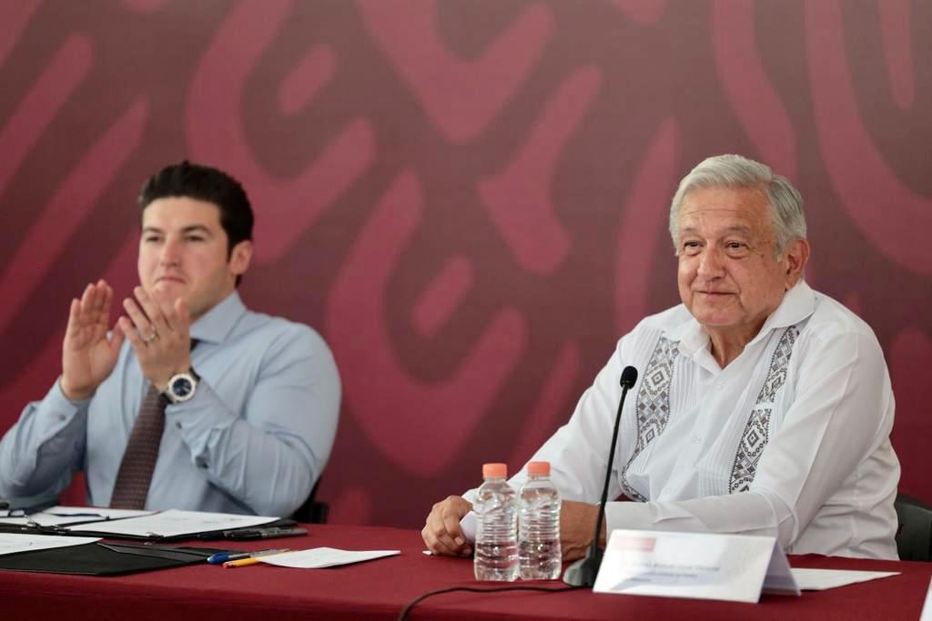 AMLO y Samuel García