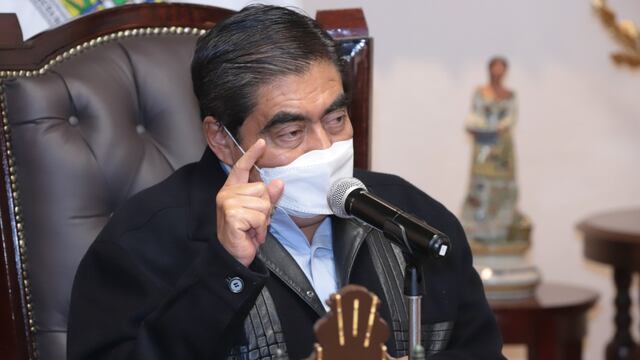 Miguel Barbosa, gobernador de Puebla