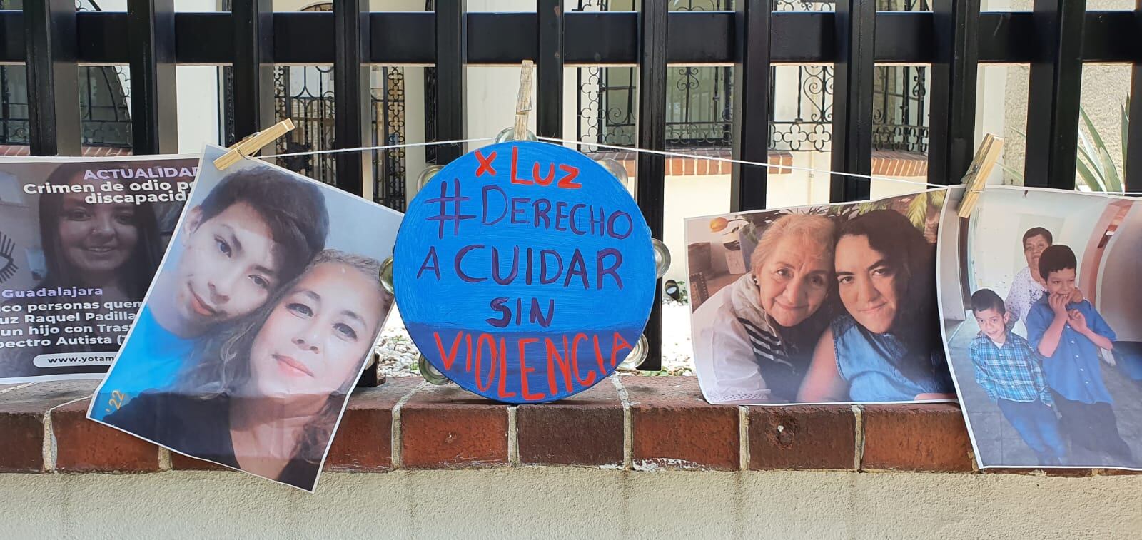 Protesta por Luz Raquel en la CDMX