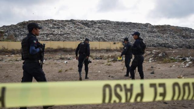 Resguardo de zona con posible hallazgo de fosas clandestinas.