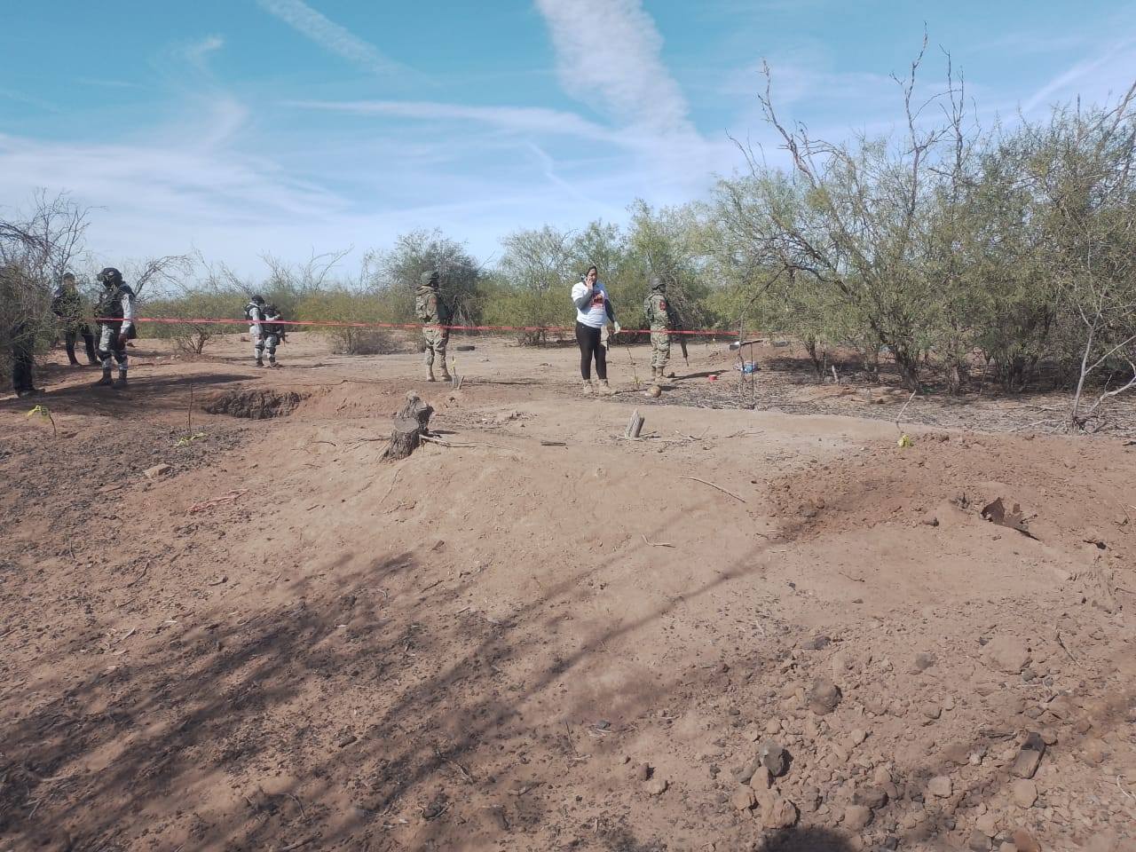 Madres buscadoras hallan restos en Sonora