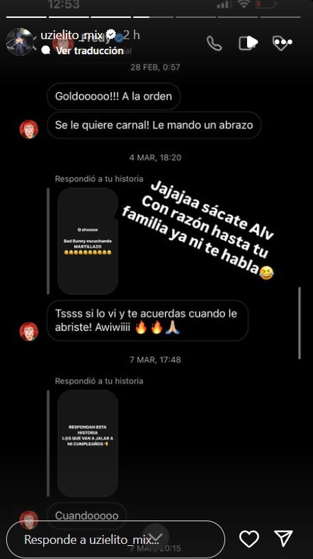 Uzielito Mix expone la hipocresía de Lapizito