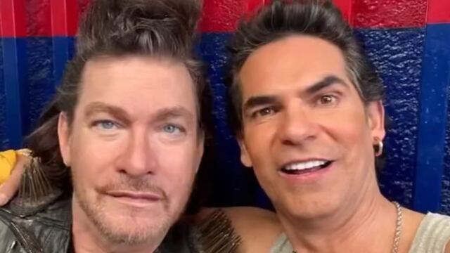 Sebastián Ligarde y Armando Araiza