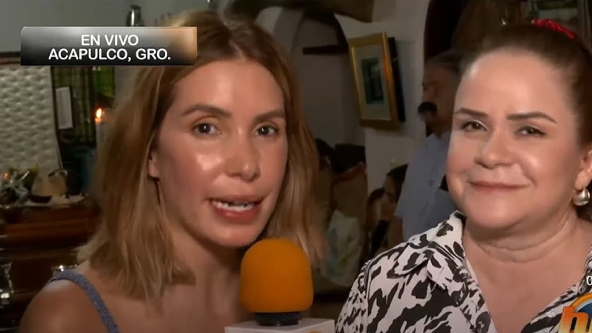 Andrea Escalona y Margarita Portillo