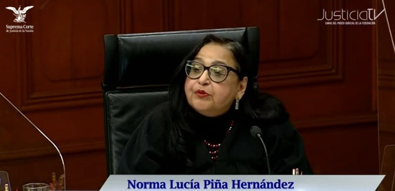 Ministra Norma Lucía Piña Hernández