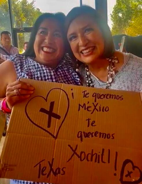Xóchitl Gálvez en Houston/Plácido Garza