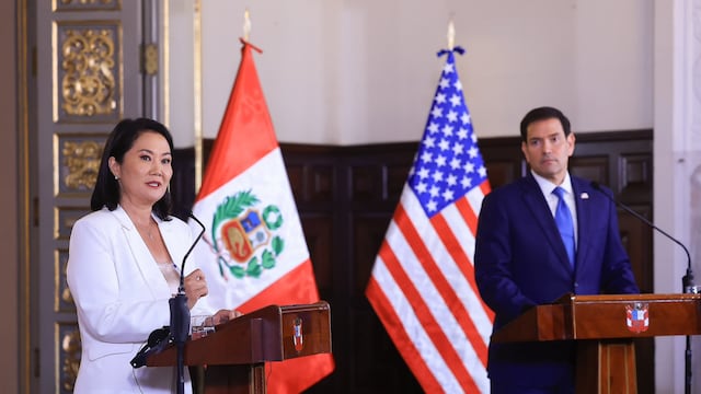 Keiko Fujimori y Marco Rubio