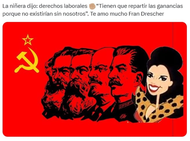 El poderoso discurso de Fran Drescher “La Niñera” por la huelga de actores dejó estos divertidos memes