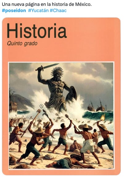 El huracán Beryl desata los memes de Poseidón vs Chaac