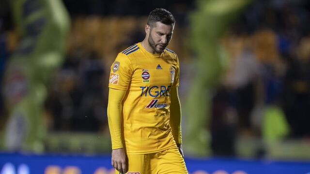 Gignac en su último partido con Tigres