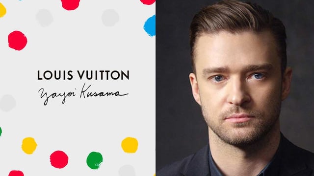 Justin Timberlake protagoniza la nueva campaña de Vuitton, al estilo de Yayoi Kusama