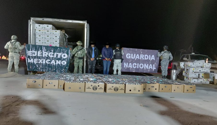 Dos detenidos durante operativo en Sonora