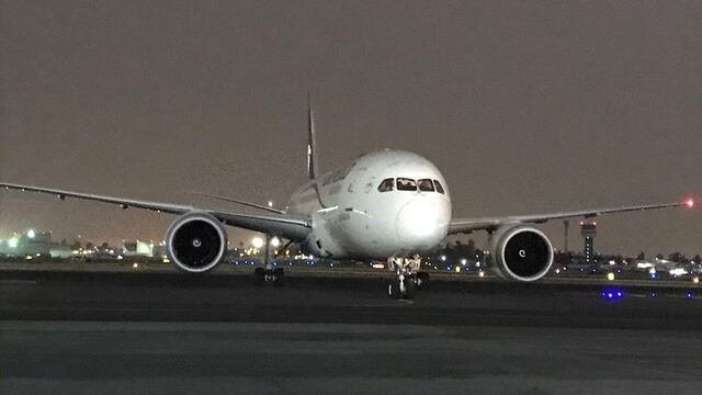 Vuelo con insumos médicos