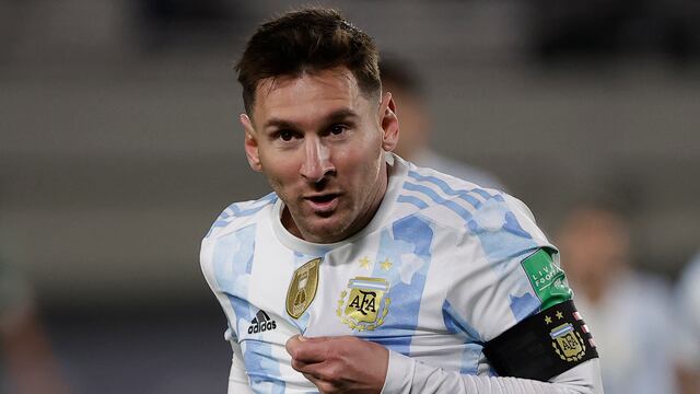 Lionel Messi celebró de gran forma su gol 77 con Argentina
