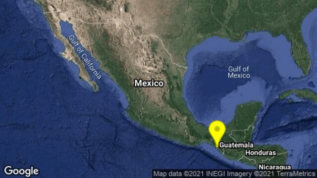 Sismo en Chiapas
